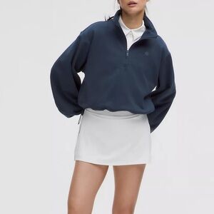 Lululemon Cotton Terry Tennis Half Zip sweatshirt XS